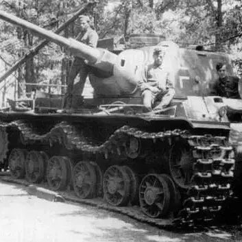 [BUNJANG] German Army Captured KV-1 Tank Model / 1/72 독일군 노획 KV-1 탱크 모형