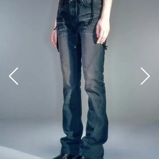 [BUNJANG] Vacant Archive Bootcut Denim Jeans / s)베이컨트아카이브 부츠컷 데님