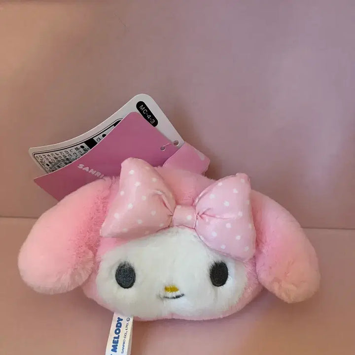 [BUNJANG] Sanrio My Melody Face Keychain / 산리오 마이멜로디 얼굴 키링 새상품