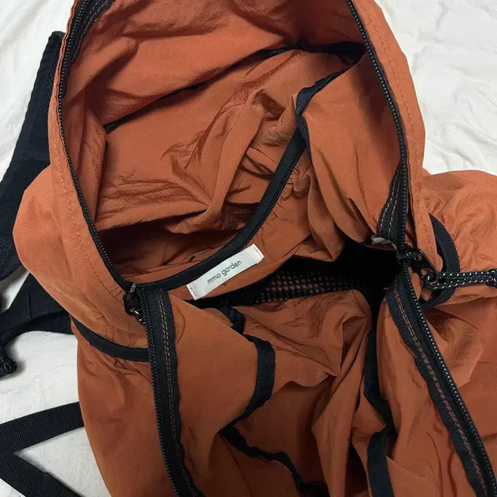 [BUNJANG] Aememo Garden Orange Backpack / 애매모가든 백팩 오렌지