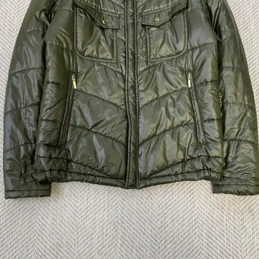 [BUNJANG] Aba House Khaki Lightweight Padded Jacket J03370 / 아바하우스 카키 경량 패딩 J03370