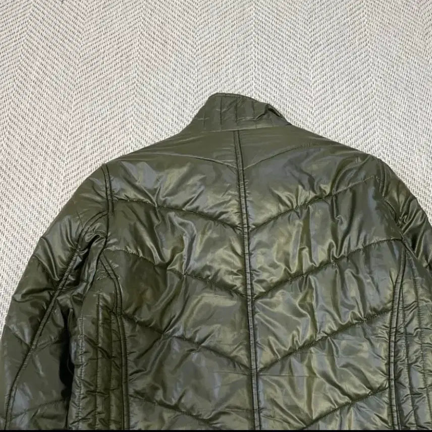 [BUNJANG] Aba House Khaki Lightweight Padded Jacket J03370 / 아바하우스 카키 경량 패딩 J03370