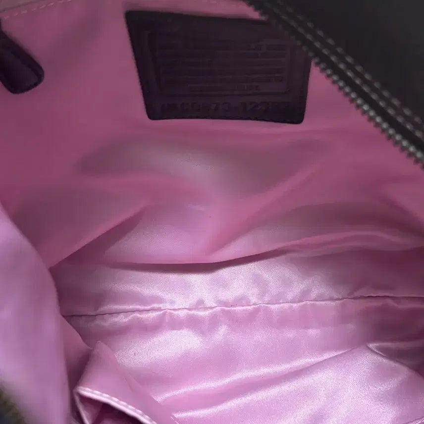 [SOLD OUT] COACH 코치 브라운 애나멜 레더 크로스백