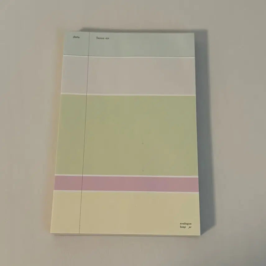 [BUNJANG] Analog Keeper Step & Free Memo Pad Set / 떡메띵,세트)아날로그키퍼 스텝,프리메모패드 미디엄 메모지