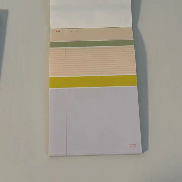 [BUNJANG] Analog Keeper Step & Free Memo Pad Set / 떡메띵,세트)아날로그키퍼 스텝,프리메모패드 미디엄 메모지