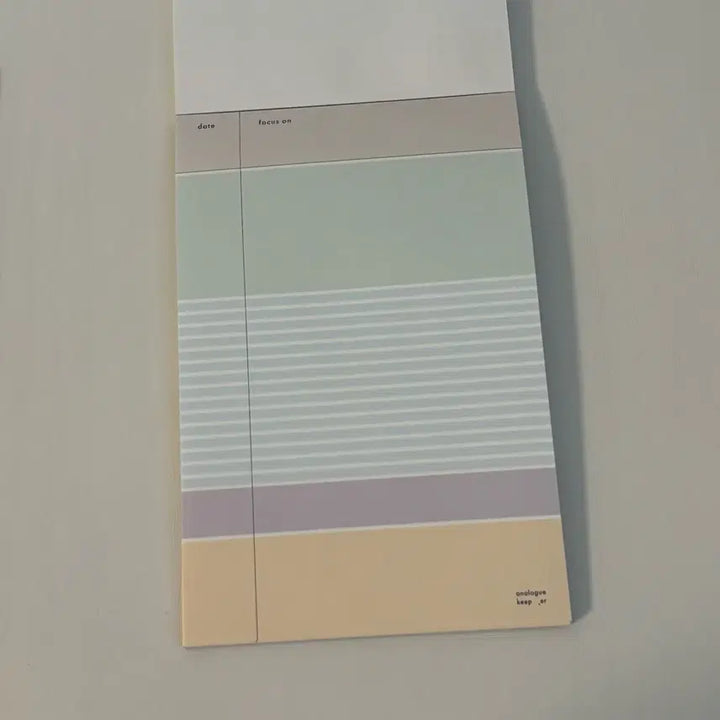 [BUNJANG] Analog Keeper Step & Free Memo Pad Set / 떡메띵,세트)아날로그키퍼 스텝,프리메모패드 미디엄 메모지