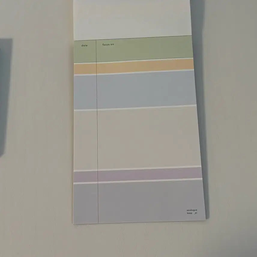 [BUNJANG] Analog Keeper Step & Free Memo Pad Set / 떡메띵,세트)아날로그키퍼 스텝,프리메모패드 미디엄 메모지