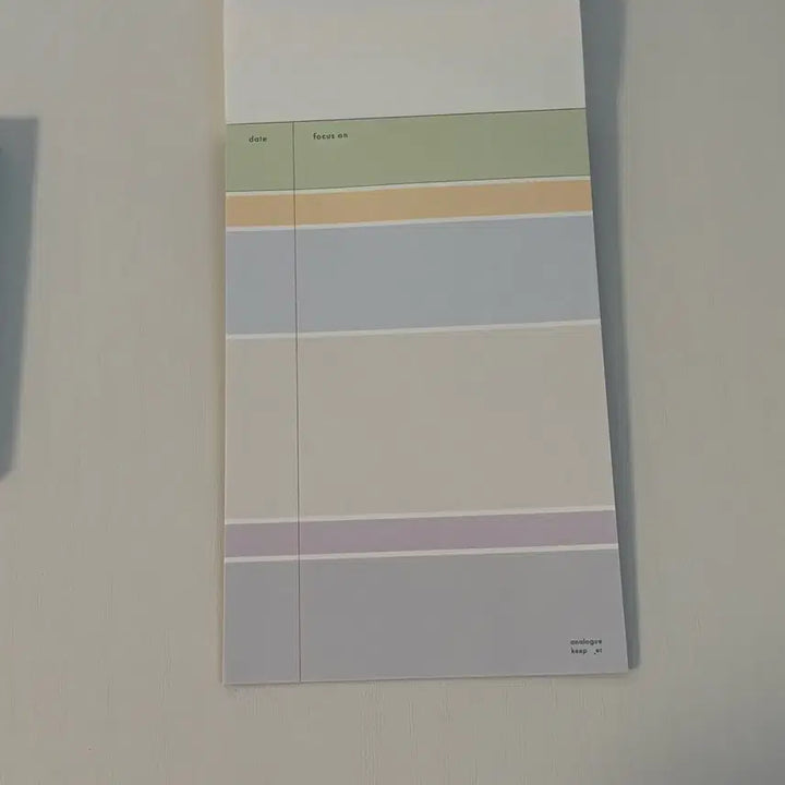 [BUNJANG] Analog Keeper Step & Free Memo Pad Set / 떡메띵,세트)아날로그키퍼 스텝,프리메모패드 미디엄 메모지