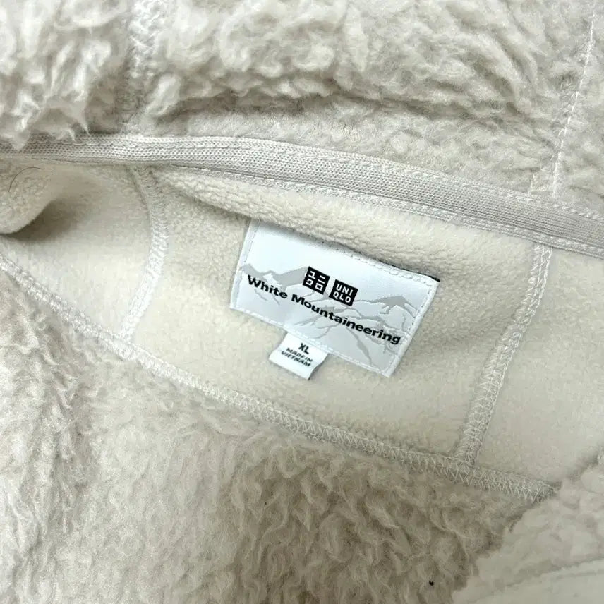 [BUNJANG] White Mountaineering Uniqlo Fleece Zip-Up Jacket / 화이트마운티니어링 유니클로 후리스집업
