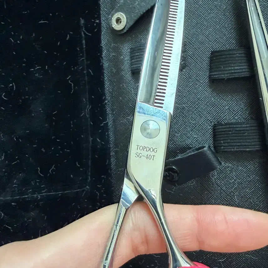 [BUNJANG] TOPDOG Hair Cutting Scissors Set / TOPDOG 미용가위 민가위숱가위세트