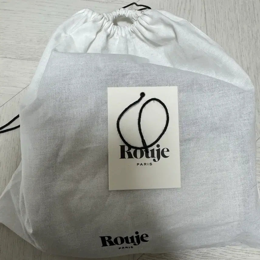 [BUNJANG] Rouje BB Bag Small Leather/Twill Handbag / Rouje 후즈 루즈 비비 가방 스몰 가죽 뚜왈 베이지 패브릭 핸드백