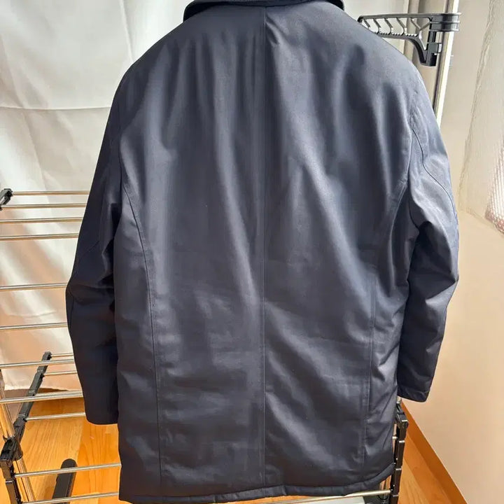 [BUNJANG] Trugen Goose Down Mac Coat Navy 95 / 트루젠 맥코트형 구스 다운 점퍼 네이비 95