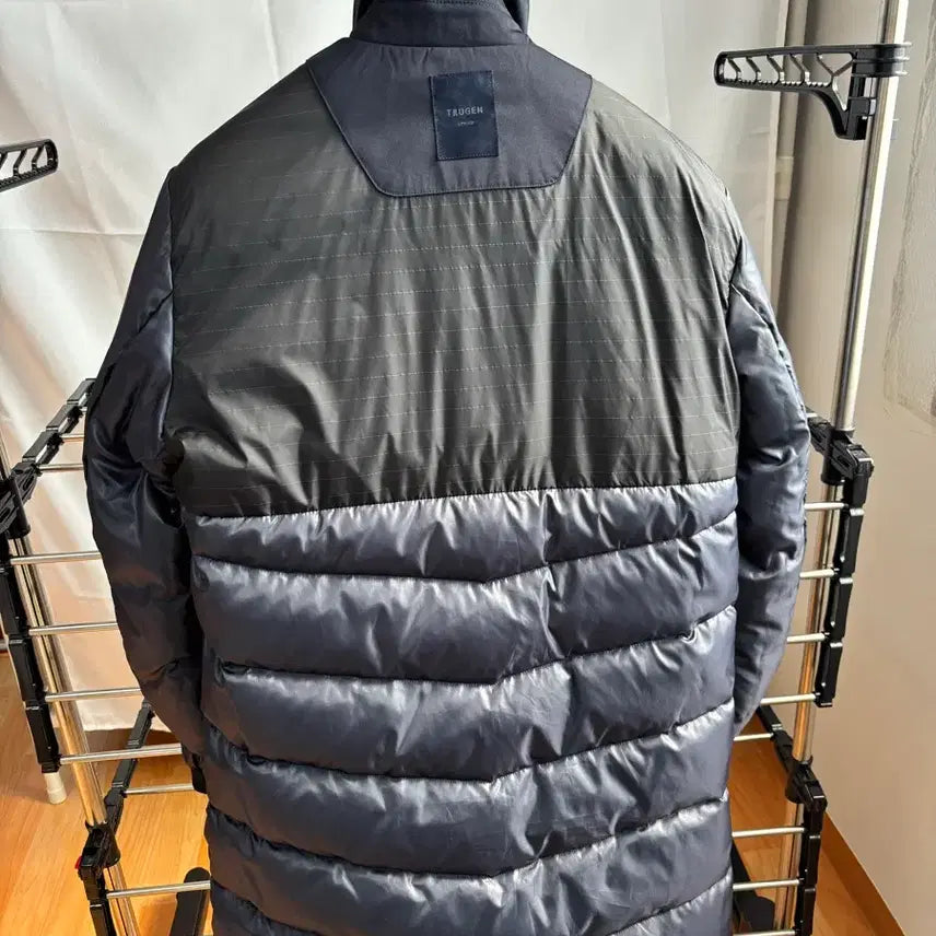 [BUNJANG] Trugen Goose Down Mac Coat Navy 95 / 트루젠 맥코트형 구스 다운 점퍼 네이비 95