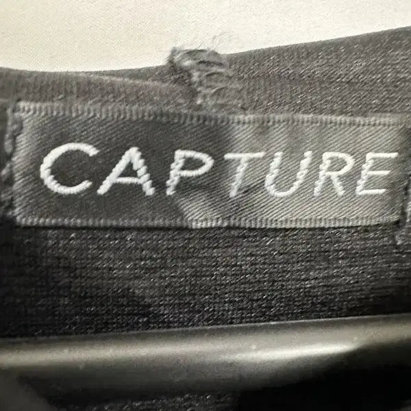 [BUNJANG] L Capture Color Block Hooded Zip-up Jacket / [L] CAPTURE 배색컬러 후드집업 블랙