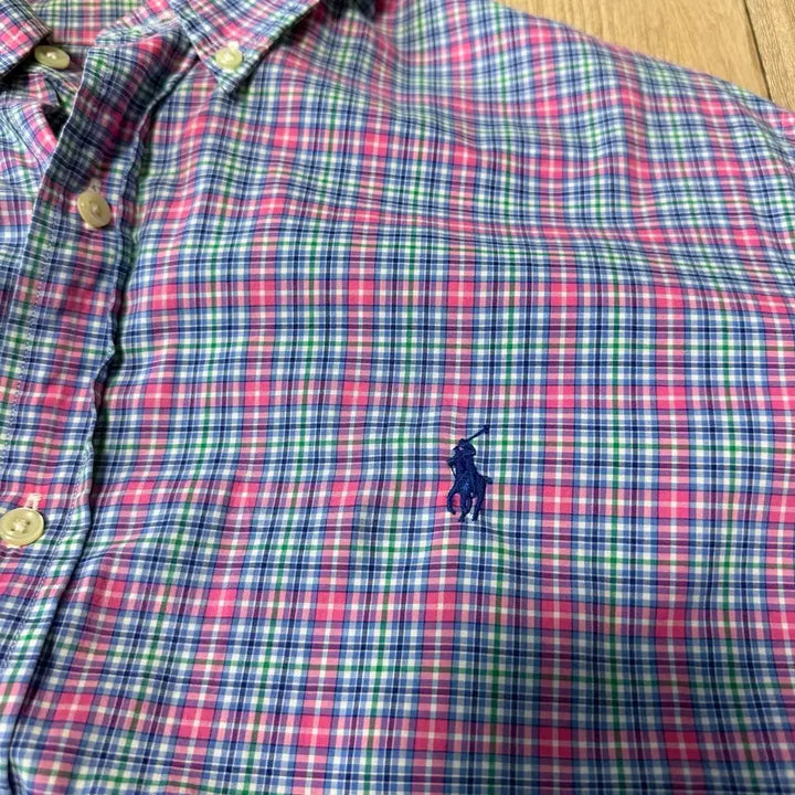 [BUNJANG] Vintage Polo Plaid Shirt XL / 빈티지_폴로 잔체크 셔츠 (XL)