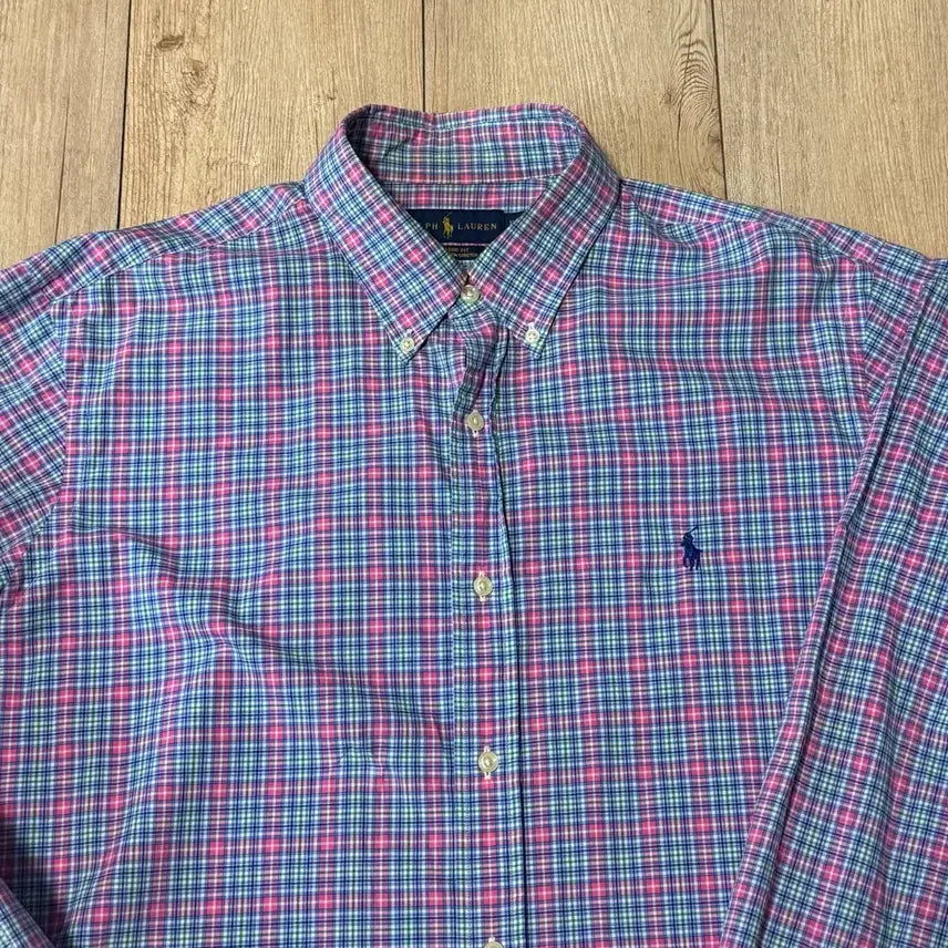 [BUNJANG] Vintage Polo Plaid Shirt XL / 빈티지_폴로 잔체크 셔츠 (XL)