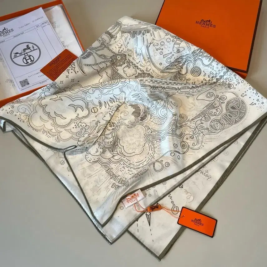 [BUNJANG] Hermès Silk Scarf / 에르메스 실크 스카프