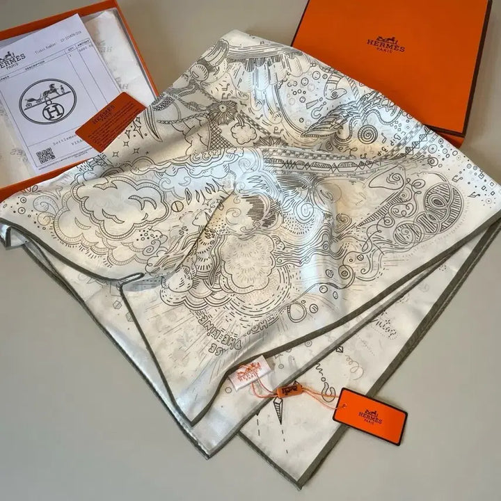[BUNJANG] Hermès Silk Scarf / 에르메스 실크 스카프