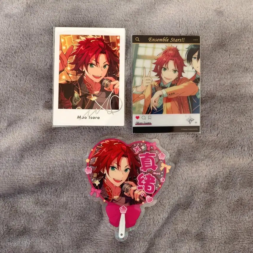 [BUNJANG] Ensemble Stars Mao Bundle Set Photocard & Clear Card / 앙스타 마오 일괄 파샷츠 5주년 에모카 오시 응원 클리어카드