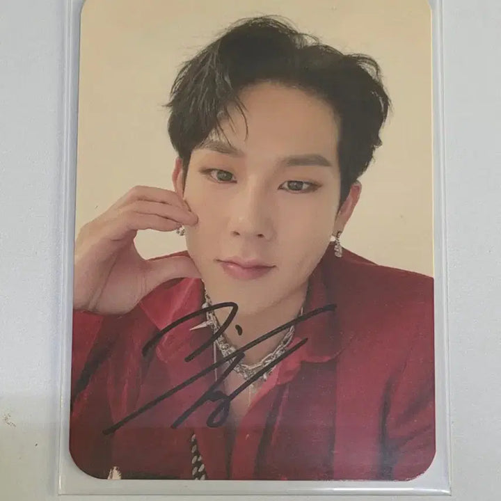 [BUNJANG] MONSTA X Jooheon Signed Photocard / 몬스타엑스 주헌 싸인포카