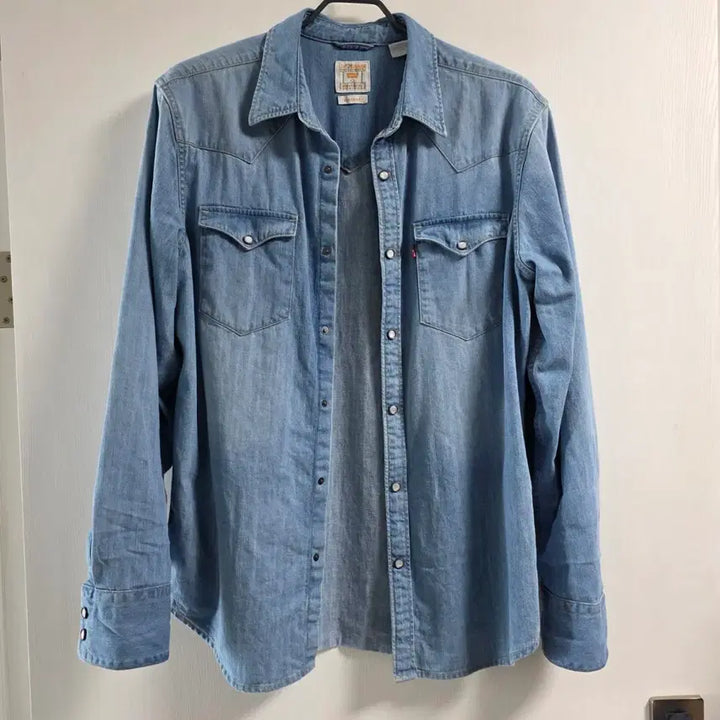 [BUNJANG] Levi's Denim Western Shirt / [새상품] 리바이스 데님 웨스턴 셔츠