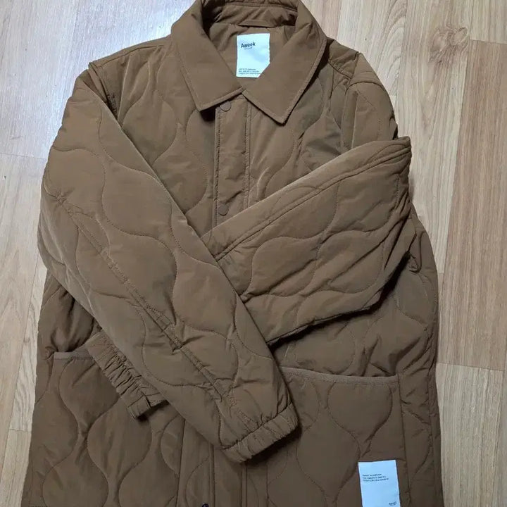 [BUNJANG] Edition OURQ Quilting Jacket Mustard Size 105 / 에디션 아워크 퀼팅 자켓 머스타드 105