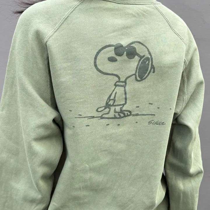 [BUNJANG] Uniqlo Peanuts Vintage Collaboration Sweatshirt / 일본빈티지 유니클로 피너츠 콜라보 맨투맨