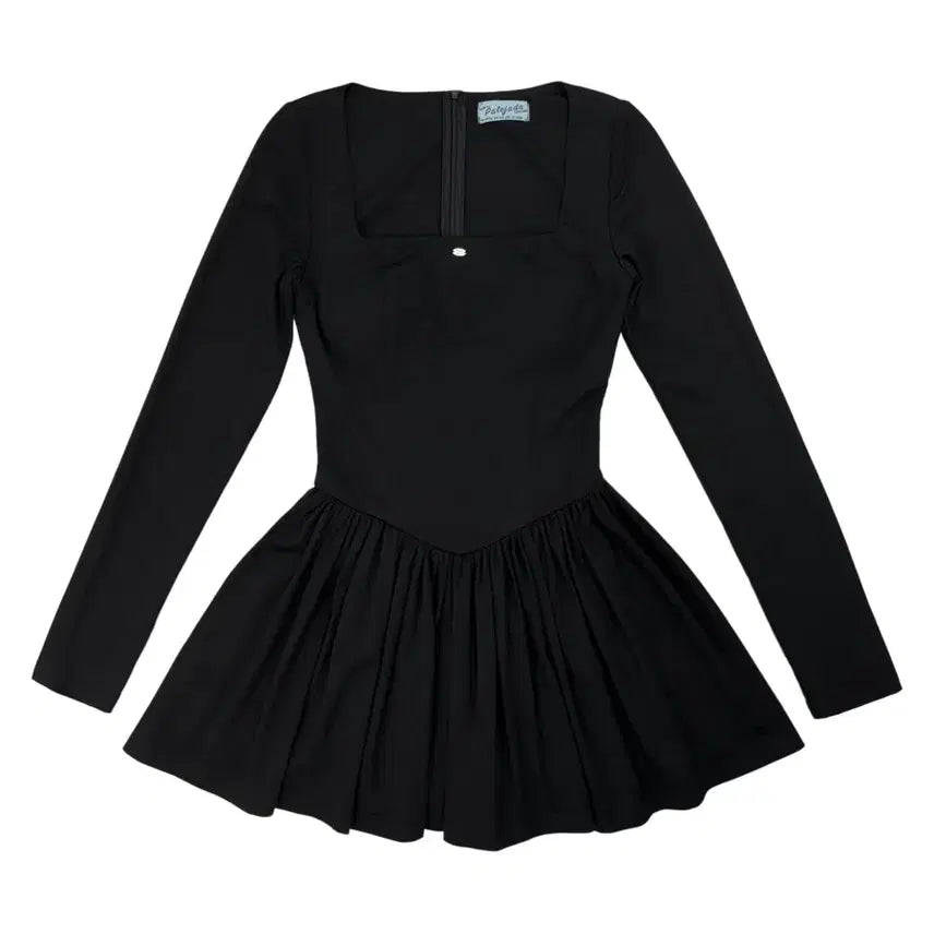 [BUNJANG] Pale Jade Skater One-Piece Dress / 미개봉) 페일제이드 스케이터 원피스 블랙