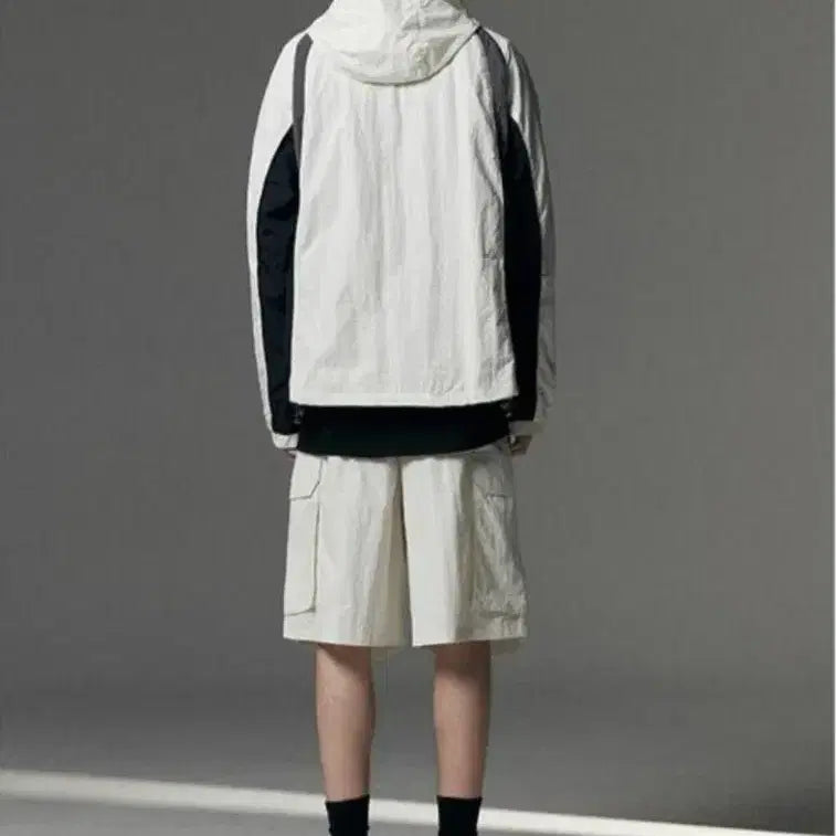 [BUNJANG] Not4nerd Anorak Windbreaker Ivory M Jacket / 낫포너드 아노락 바람막이 아이보리 M 새상품