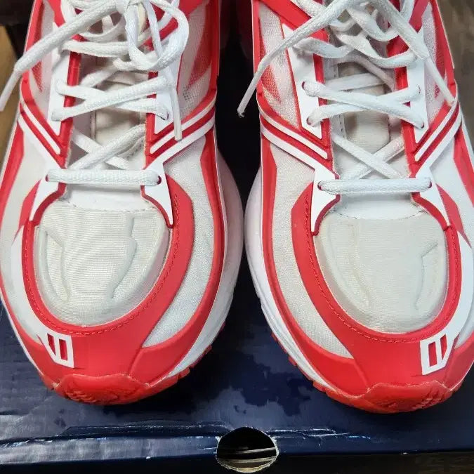 [BUNJANG] Reebok Kanghyuk Premier Road Modern Sneakers / 리복 x 강혁 프리미어 로드 모던 화이트 레드
