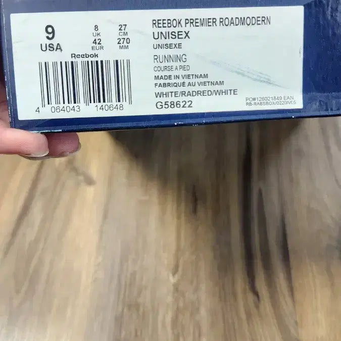 [BUNJANG] Reebok Kanghyuk Premier Road Modern Sneakers / 리복 x 강혁 프리미어 로드 모던 화이트 레드