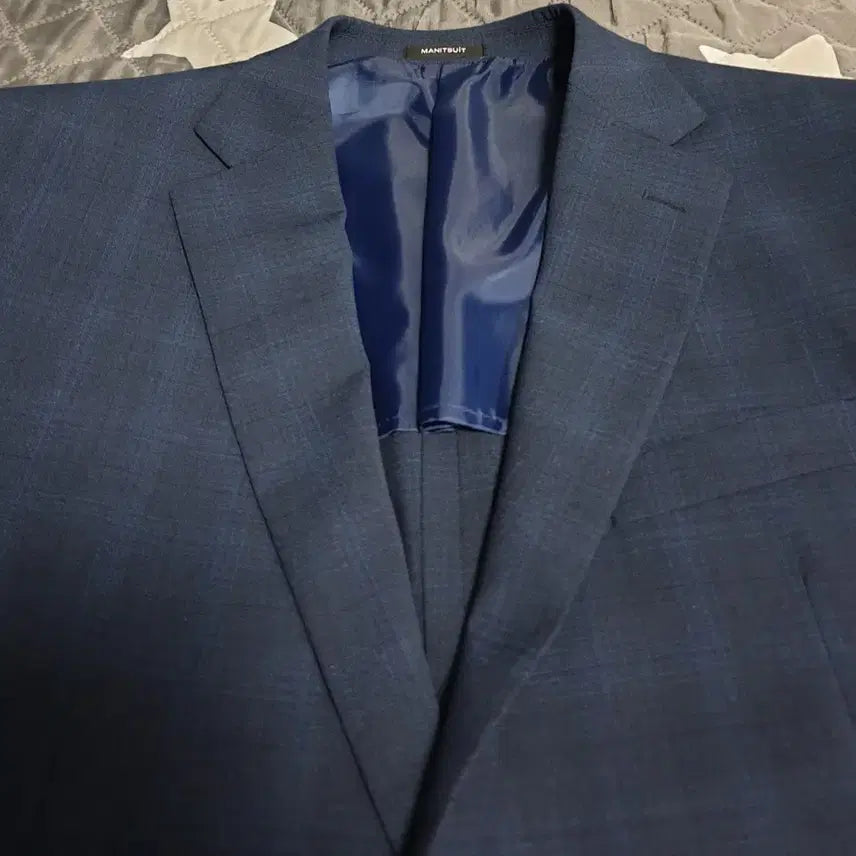 [BUNJANG] Manit Suit Navy Classic Suit Set / 맨잇수트 트윌 봄 여름용 클래식 수트셋업 네이비