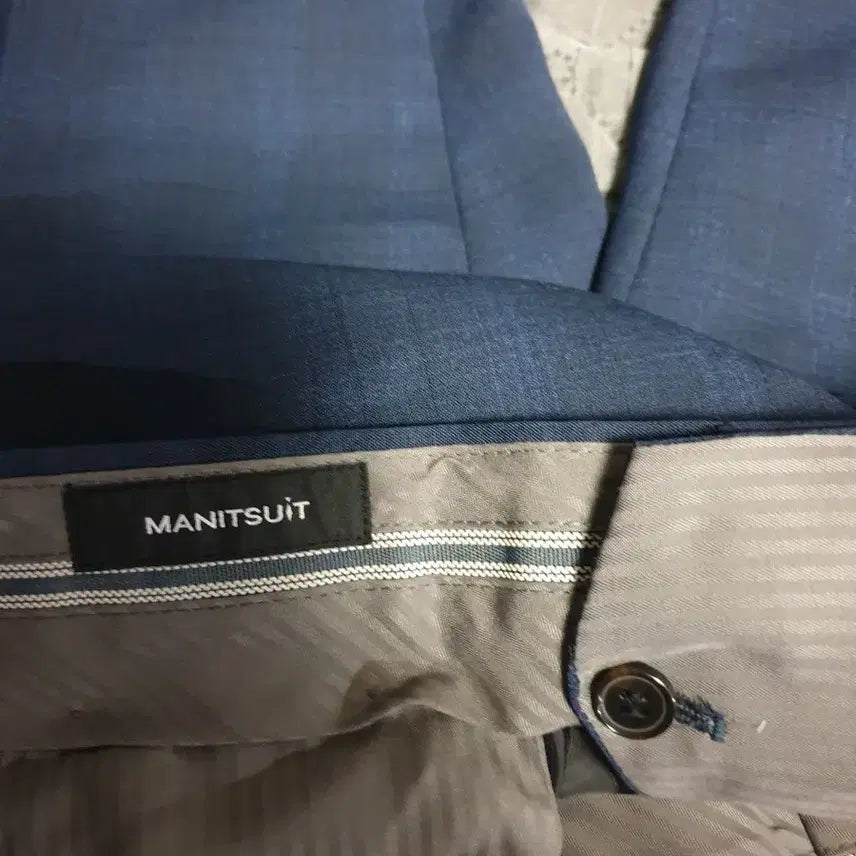 [BUNJANG] Manit Suit Navy Classic Suit Set / 맨잇수트 트윌 봄 여름용 클래식 수트셋업 네이비