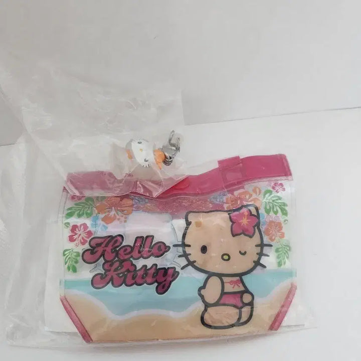 [BUNJANG] Sanrio Hello Kitty Mini Beach Bag Pouch / 산리오 헬로키티 미니 비치백 파우치