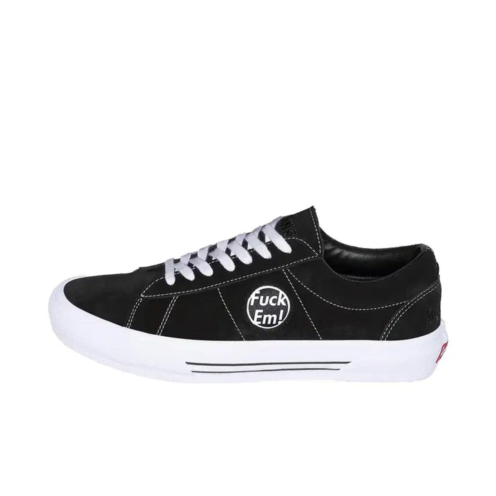 [BUNJANG] Supreme x Vans Sid Black Sneakers / SUPREME X VANS SID BLACK 슈프림 x 반스 시드 블랙