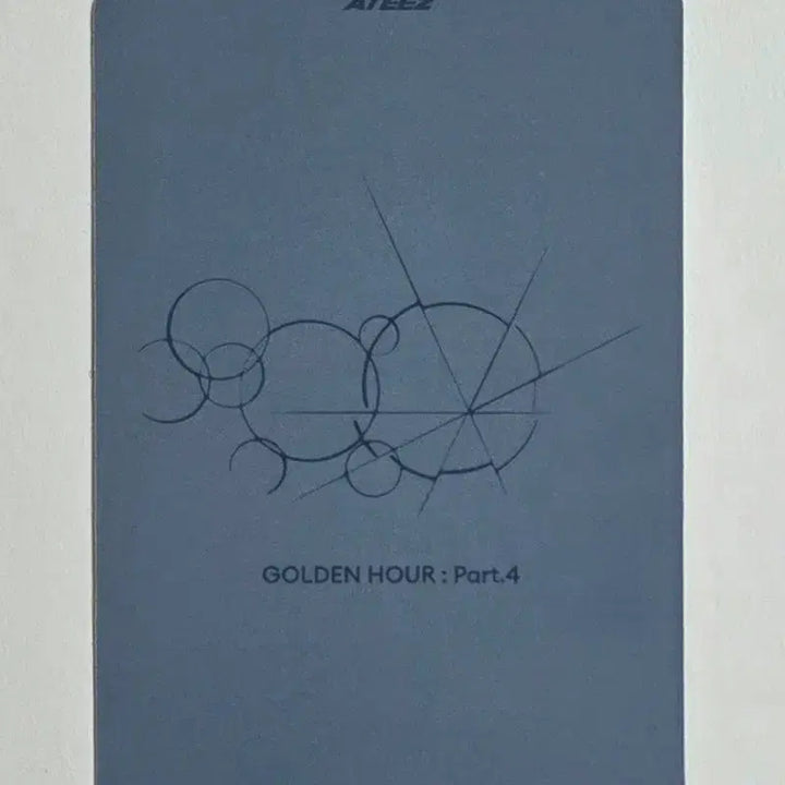 [BUNJANG] ATEEZ Wooyoung Golden Hour Part.4 YES24 POB Photocard / ATEEZ 골든아워 Part.4 예스24 특전 포카 우영