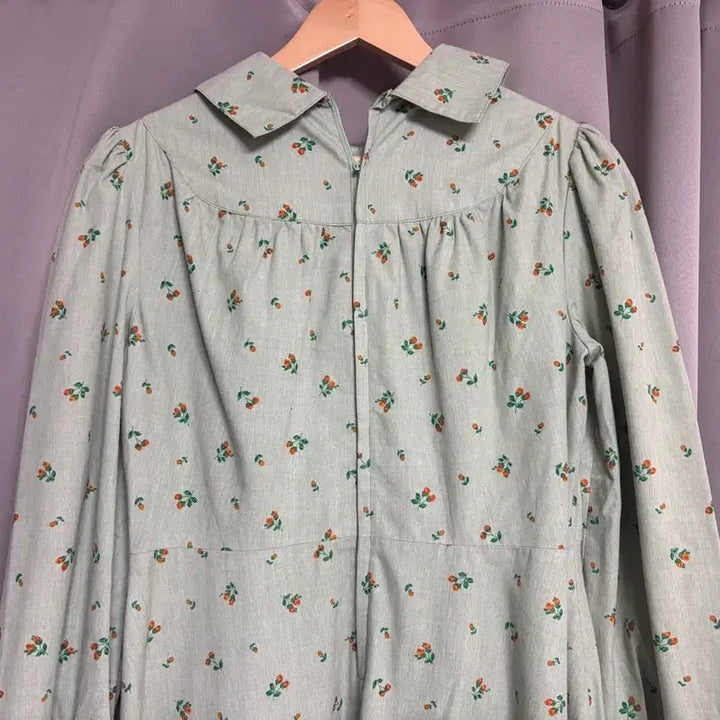 [SOLD OUT] 플라워 패턴 롱 원피스