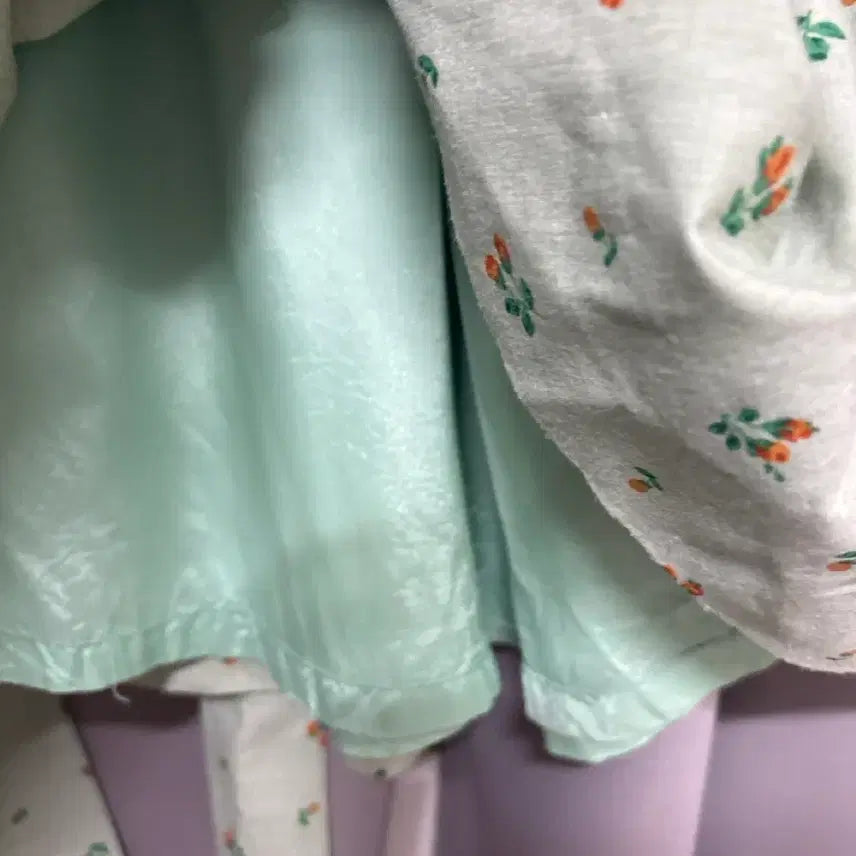 [SOLD OUT] 플라워 패턴 롱 원피스