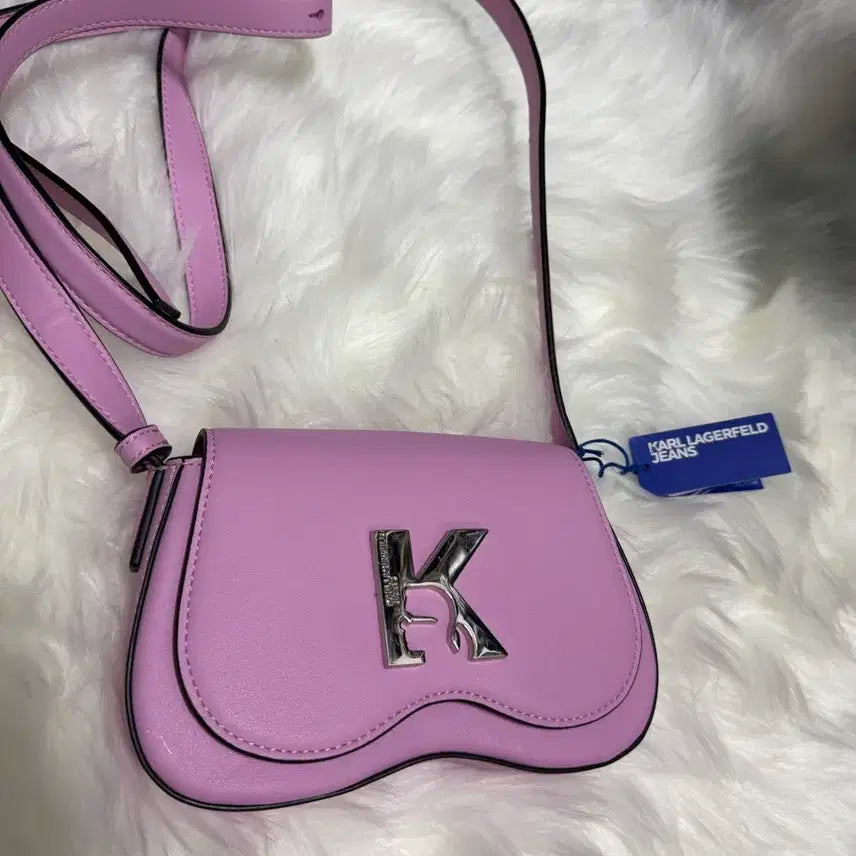[BUNJANG] Karl Lagerfeld MOONLITE MAUVE Mini Crossbody Bag / [새 제품] 칼라거펠트 MOONLITE MAUVE 여성 미니 크로스백