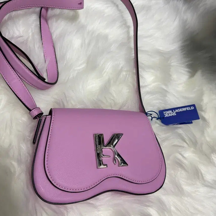 [BUNJANG] Karl Lagerfeld MOONLITE MAUVE Mini Crossbody Bag / [새 제품] 칼라거펠트 MOONLITE MAUVE 여성 미니 크로스백