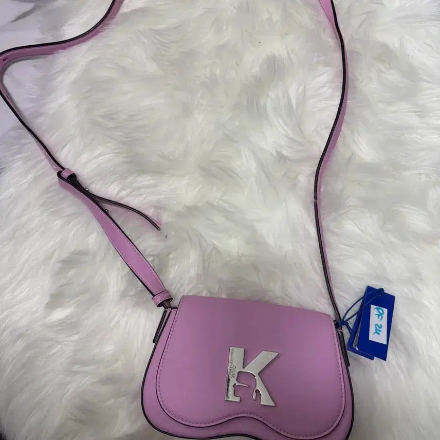[BUNJANG] Karl Lagerfeld MOONLITE MAUVE Mini Crossbody Bag / [새 제품] 칼라거펠트 MOONLITE MAUVE 여성 미니 크로스백