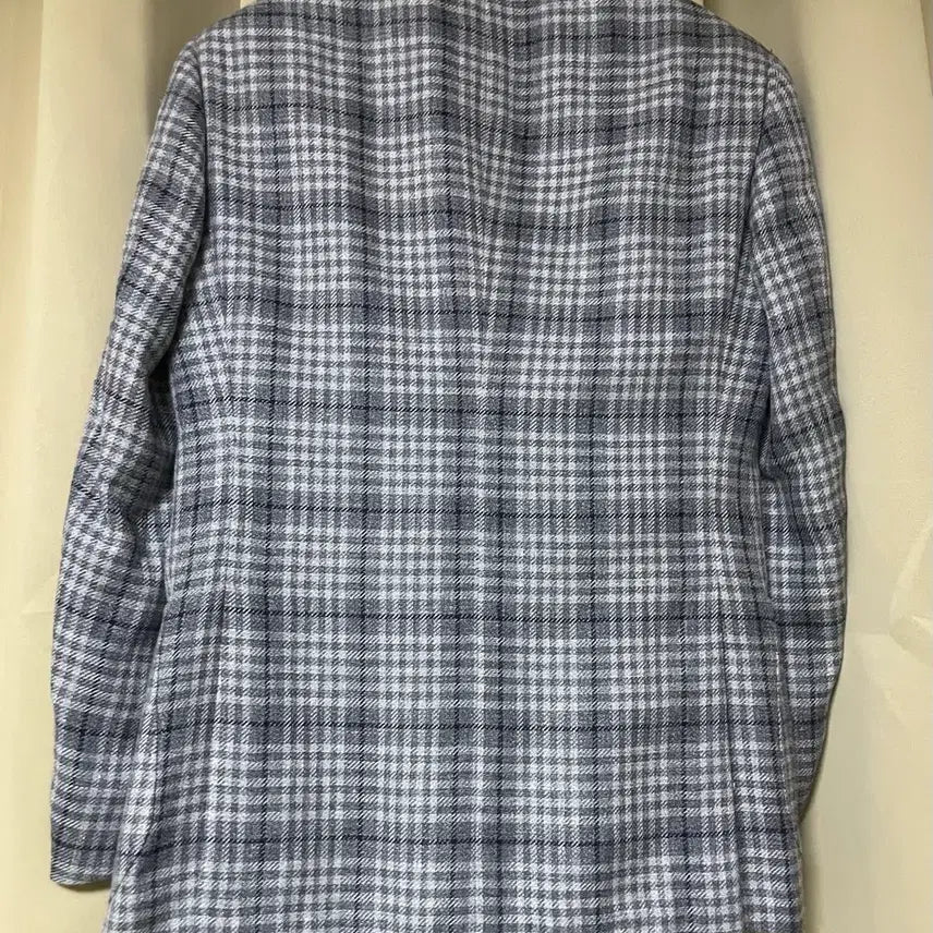 [BUNJANG] Ring Jacket Canclini Grey Check Jacket 48 / 링자켓 까노니꼬 그레이 체크자켓 48