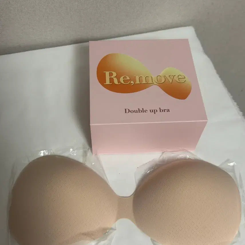 [BUNJANG] Remove Off-Shoulder Bra (Peach, Size L) / 리무브 오프숄더브라