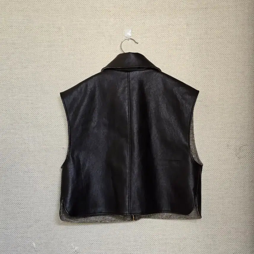 [BUNJANG] Blue ID Leather Vest / 제평)24년 블루아이디 가죽 베스트F