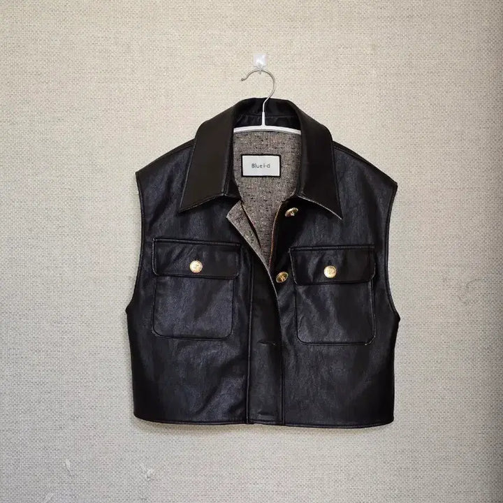 [BUNJANG] Blue ID Leather Vest / 제평)24년 블루아이디 가죽 베스트F