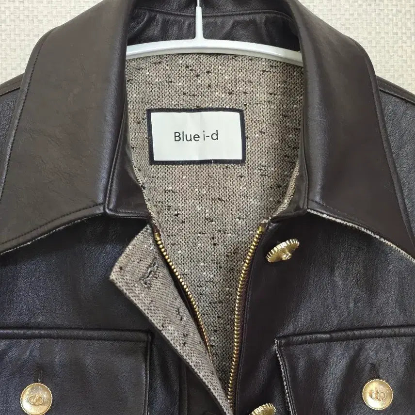 [BUNJANG] Blue ID Leather Vest / 제평)24년 블루아이디 가죽 베스트F