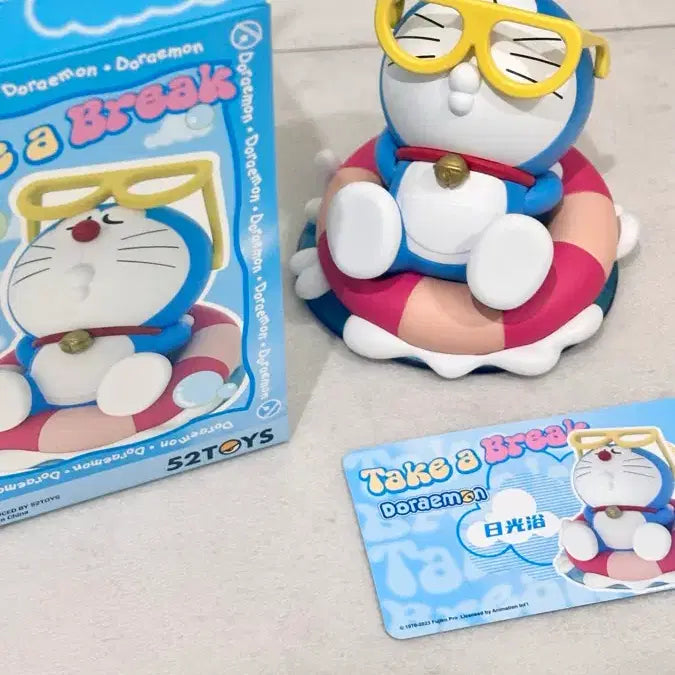 [BUNJANG] Doraemon Resting Time Sunbathing &amp; Kyapukyara Winter Bundle Set / (일괄) 도라에몽 휴식시간 일광욕&amp; 캬푸캬라 겨울