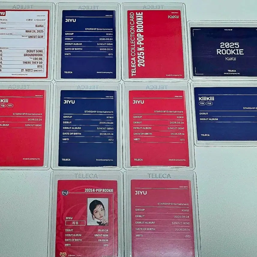 [BUNJANG] Kiki Jiyu Teleca Photocard Collection Vol. 1 / 키키 지유 포토카드 모음집 vol.1