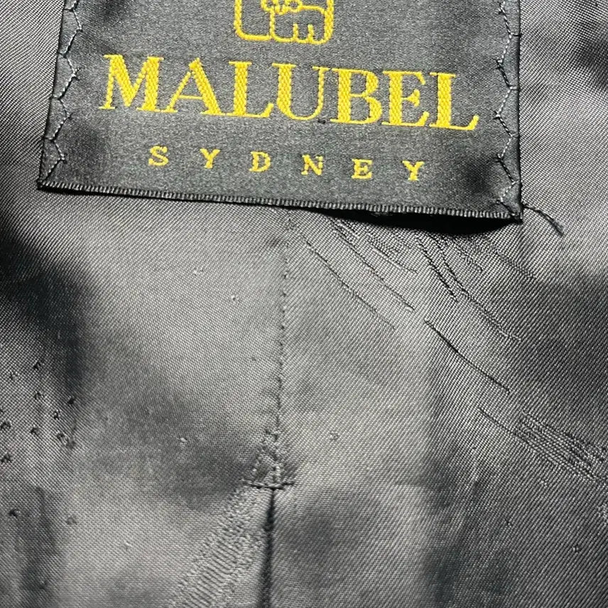 [BUNJANG] Malubel Sydney Mink Coat Black 55 / Malubel Sydney 밍크 코트 블랙 55