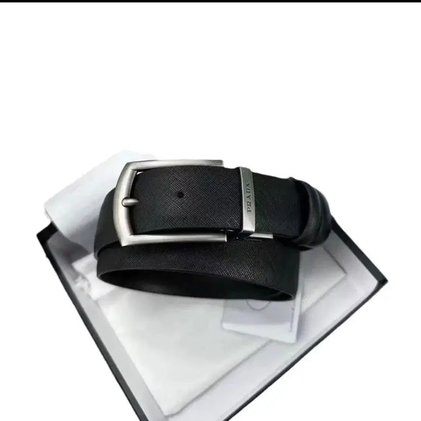 [BUNJANG] Generic Leather Belt / 남성용 핀버클 고급 신상 비즈니스 천연 소가죽 벨트